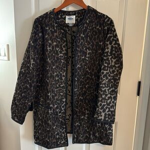 Vintage leopard coat